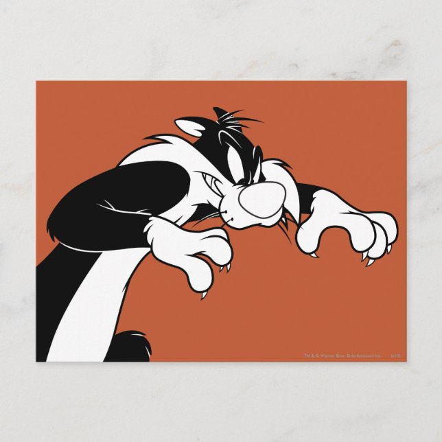 SYLVESTER™ Prowling Postcard (Front)