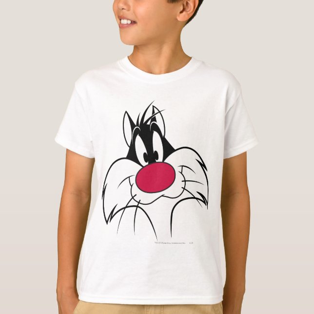 SYLVESTER™ Red Nose Face T-Shirt (Front)