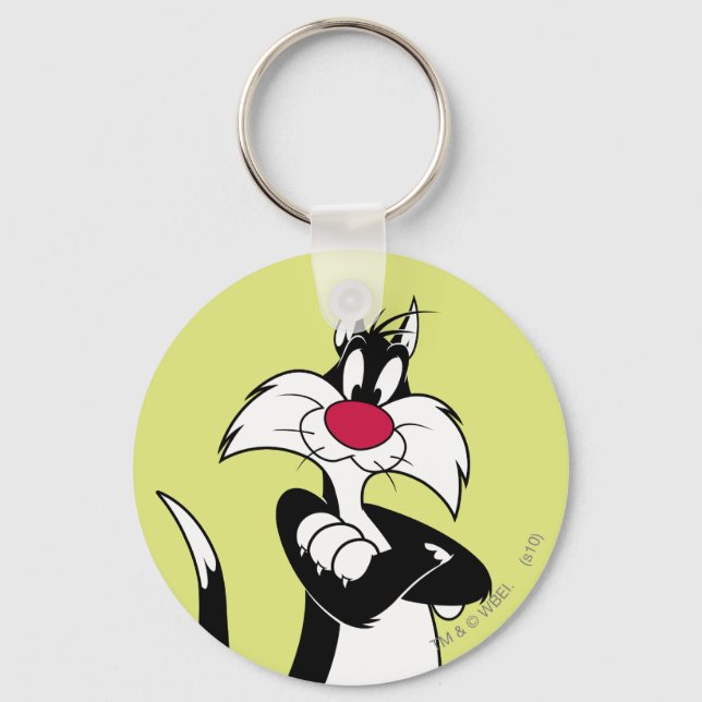 SYLVESTER™ Red Nose Key Ring (Front)