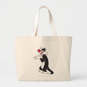 SYLVESTER™ Rubbing Paws Large Tote Bag