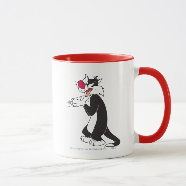 SYLVESTER™ Rubbing Paws Mug (Right)