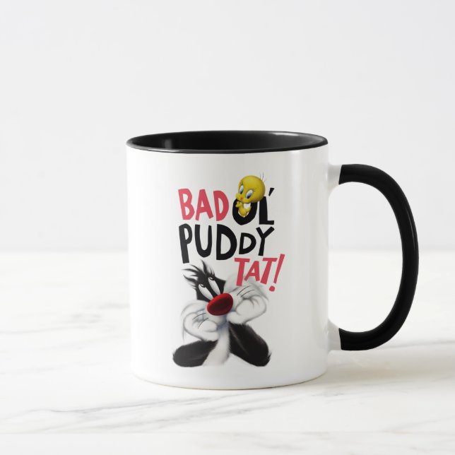 SYLVESTER™ & TWEETY™- Bad Ol' Puddy Tat Mug (Right)