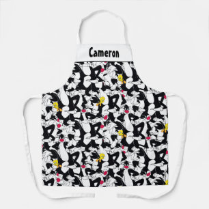 SYLVESTER™ & TWEETY™ Pattern Apron