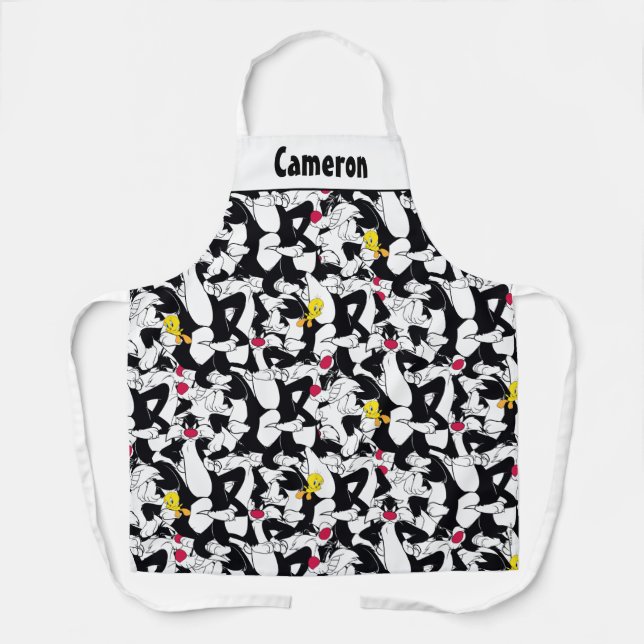 SYLVESTER™ & TWEETY™ Pattern Apron (Front)