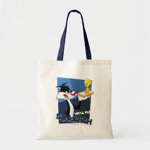 SYLVESTER™ & TWEETY™ "We'll Play Sandwich" Tote Bag