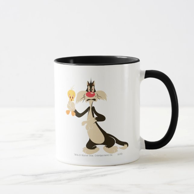 SYLVESTER™ with TWEETY™ Mug (Right)
