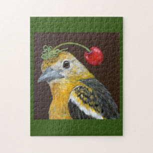 Sylvie the Baltimore oriole puzzle