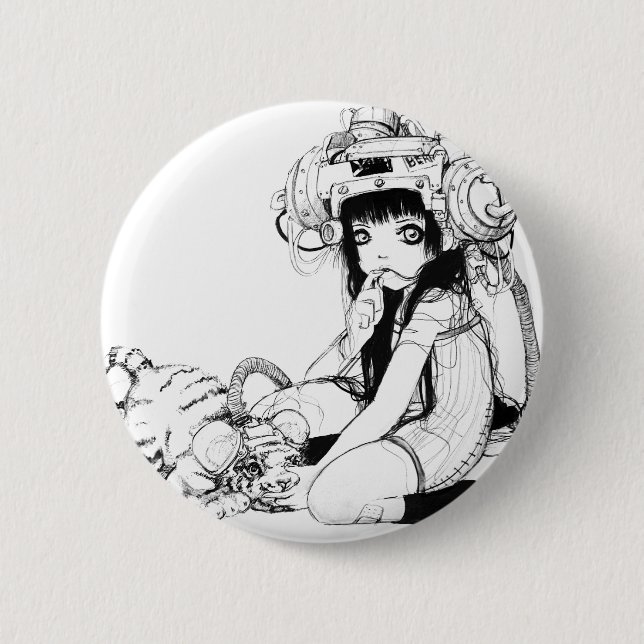 Symbiotic Friends Button (Front)