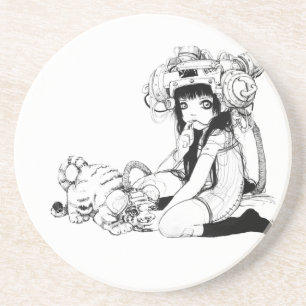 Symbiotic Friends Drink Coaster