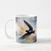Symbiotic Sky Dancer: Graceful Swift BIrd 