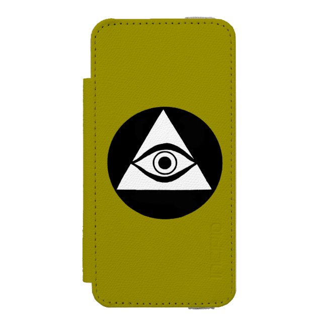 Symbol: All Seeing Eye Incipio iPhone Wallet Case (Folio Front)