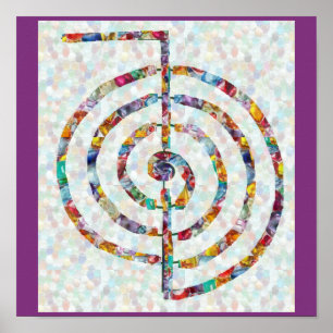 SYMBOL ART 2014 - Reiki Master Practice Poster