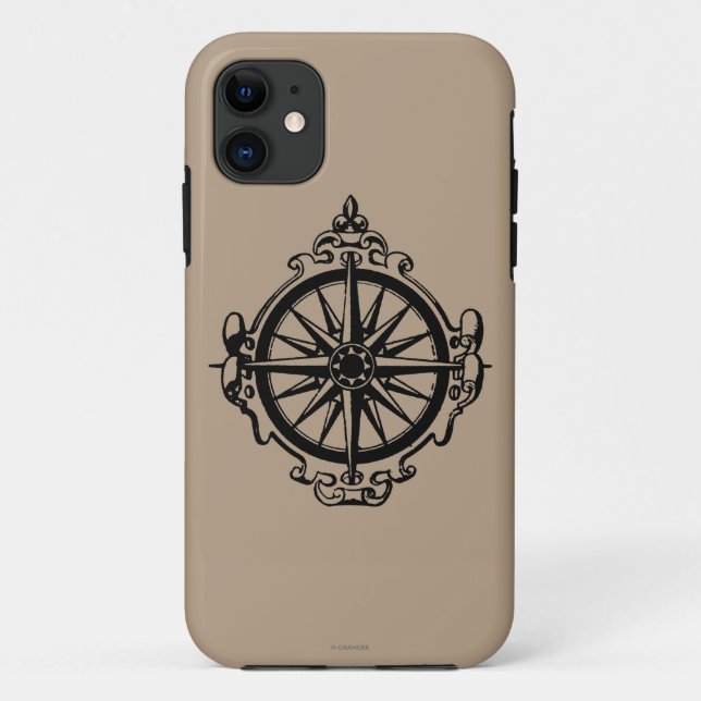 Symbol: Compass Case-Mate iPhone Case (Back)