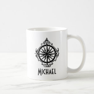 Symbol: Compass Coffee Mug