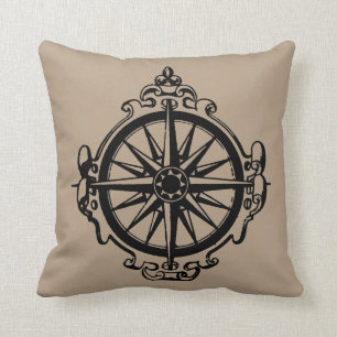 Symbol: Compass Cushion