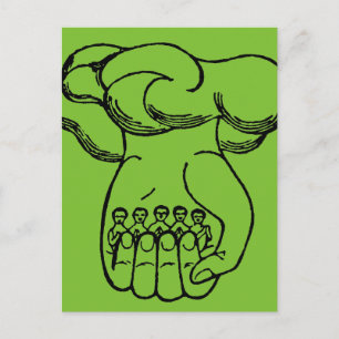 Symbol: Divine Hand Postcard