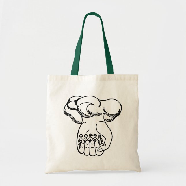 Symbol: Divine Hand Tote Bag (Front)