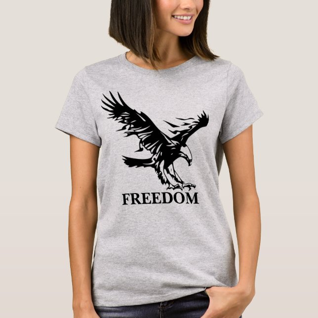 Symbol Eagle Freedom. Personalised  T-Shirt (Front)