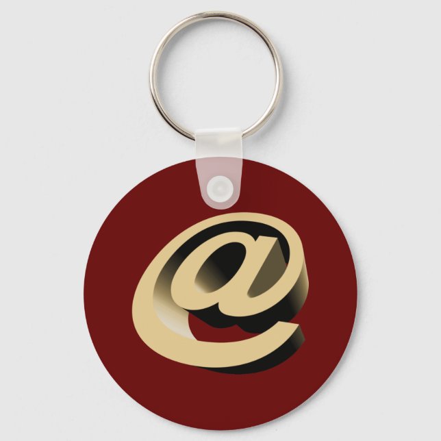 Symbol email at key ring (Front)