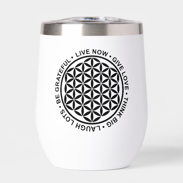 Symbol Flower Of Life - Rules Of Life 1 (Front)