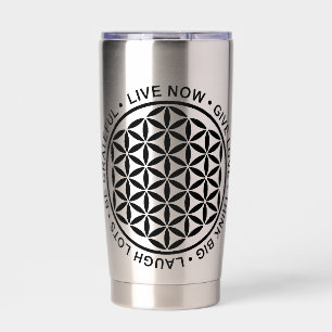 Symbol Flower Of Life - Rules Of Life 1 Insulated Tumbler