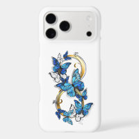 Symbol Infinity of Blue Morpho Butterflies