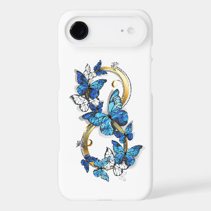 Symbol Infinity of Blue Morpho Butterflies