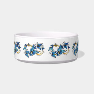 Symbol Infinity of Blue Morpho Butterflies Bowl