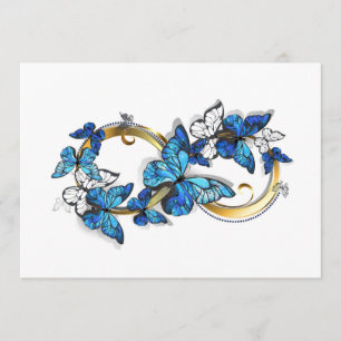Symbol Infinity of Blue Morpho Butterflies Programme