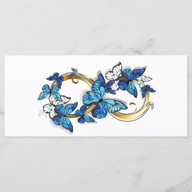 Symbol Infinity of Blue Morpho Butterflies Programme (Front)
