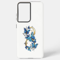 Symbol Infinity of Blue Morpho Butterflies