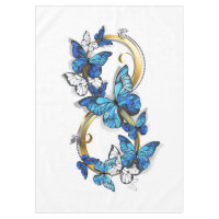 Symbol Infinity of Blue Morpho Butterflies