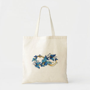 Symbol Infinity of Blue Morpho Butterflies Tote Bag