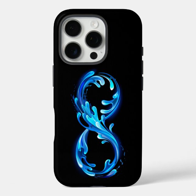 Symbol Infinity of Cold Clear Water Case-Mate iPhone Case (Back)