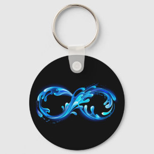 Symbol Infinity of Cold Clear Water Key Ring