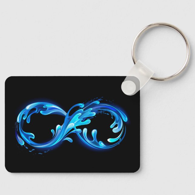 Symbol Infinity of Cold Clear Water Key Ring (Front)