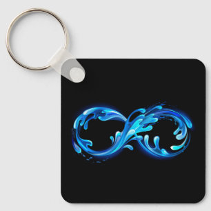 Symbol Infinity of Cold Clear Water Key Ring