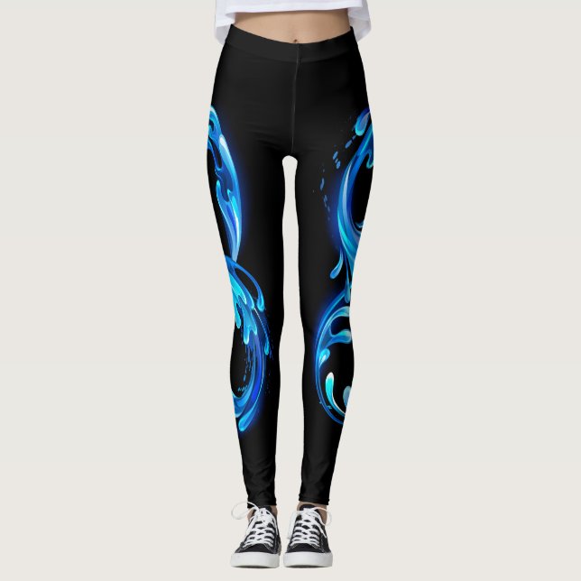 Symbol Infinity of Cold Clear Water Leggings (Front)