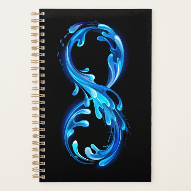 Symbol Infinity of Cold Clear Water Planner (Front)