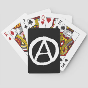 Symbol of Anarchy Playing Cards
