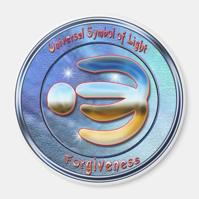 Symbol of forgiveness magnet (Front)