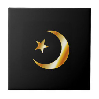 Symbol of Islam religion Tiles