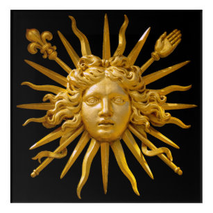 Symbol of Louis XIV the Sun King Acrylic Print