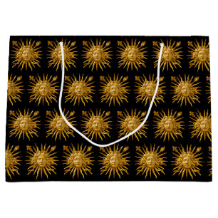Symbol of Louis XIV the Sun King Large Gift Bag