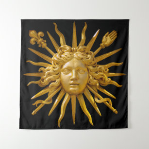 Symbol of Louis XIV the Sun King Tapestry