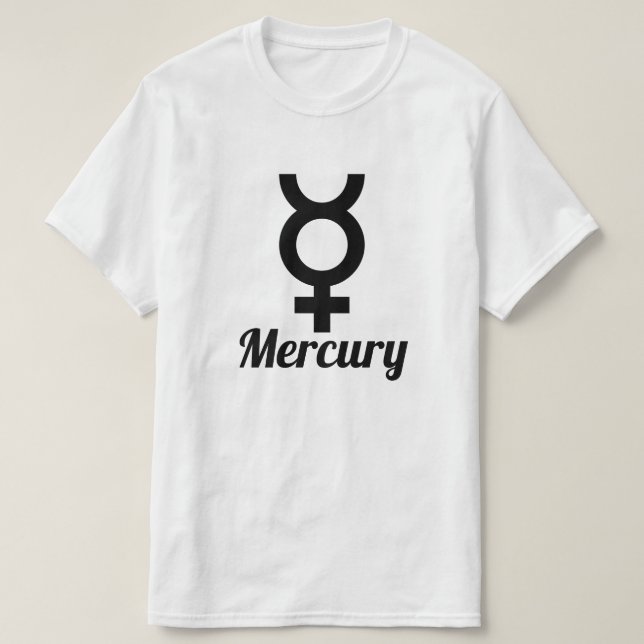 Symbol of Mercury T-Shirt (Design Front)