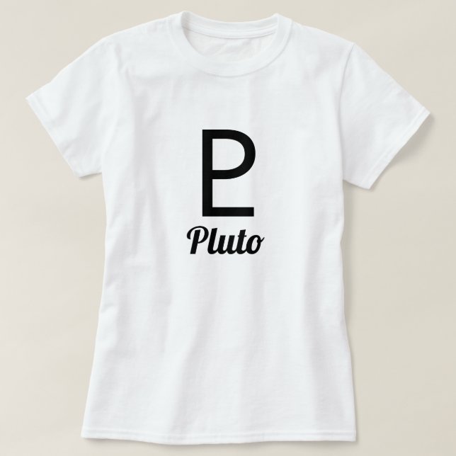 Symbol of Pluto T-Shirt (Design Front)