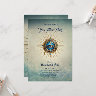 Symbol of the Egyptian allseeing eye, Invitation