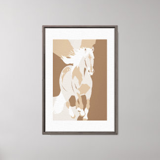 Symbol of the Horse Canvas Print