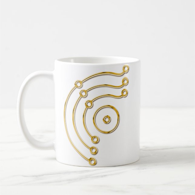 Symbol RUNA / GOLD Coffee Mug (Left)